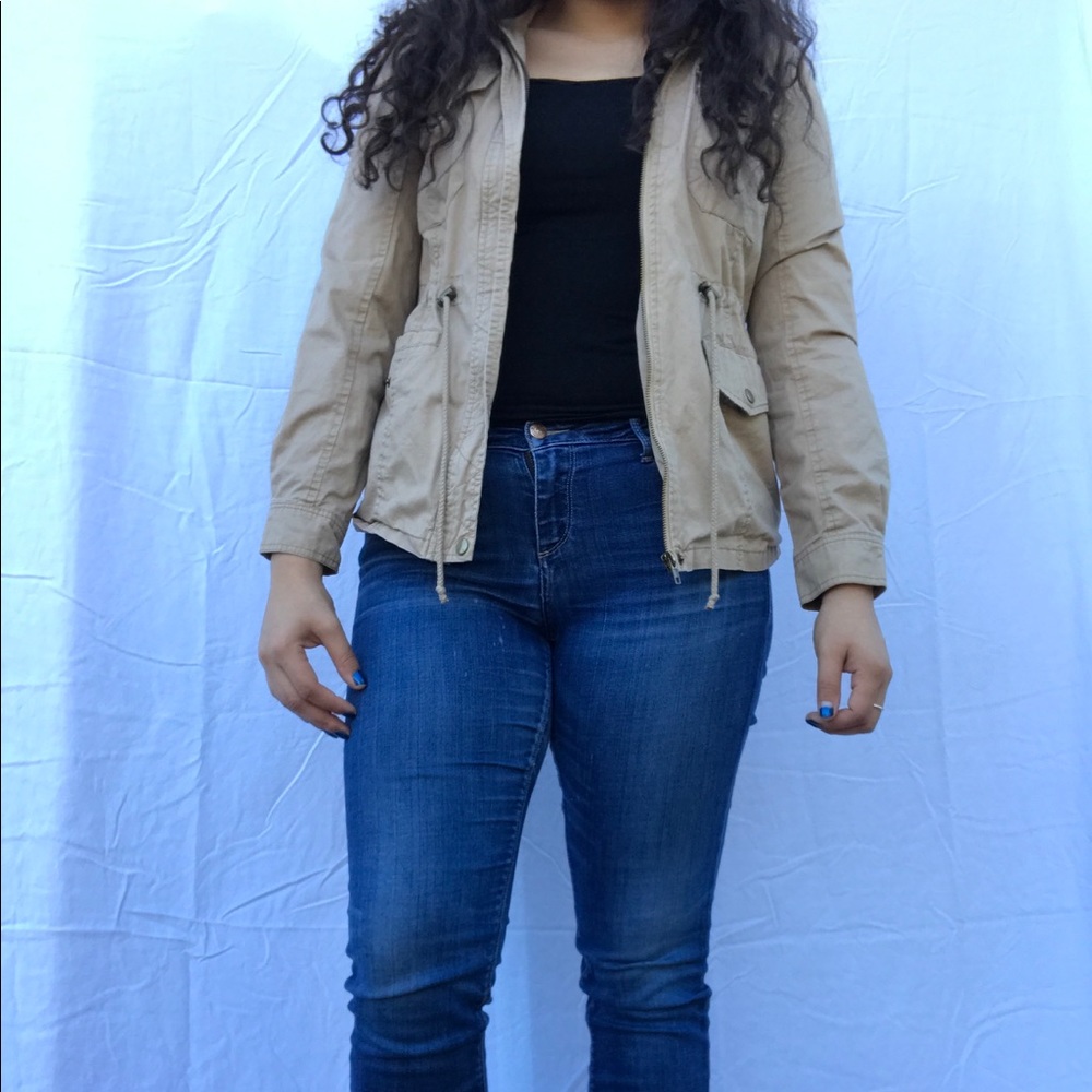 Tan jacket